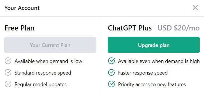 acheter chatgpt plus