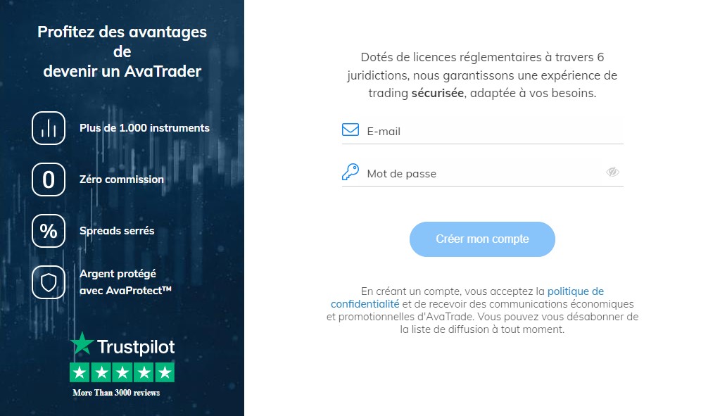 inscription avatrade.