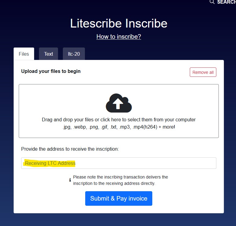 litescribe inscribe
