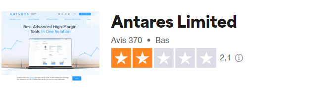 antares avis trustpilot