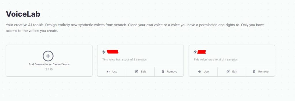 voix clonées elevenlabs