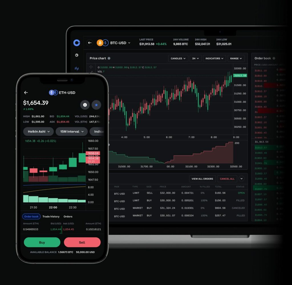 Coinbase-pro-trading