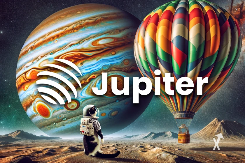 Jupiter jup basé sur la blockchain Solana
