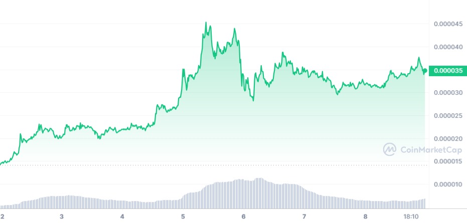 Analyse graphique du 8 mars, prix du Shiba Inu (SHIB)