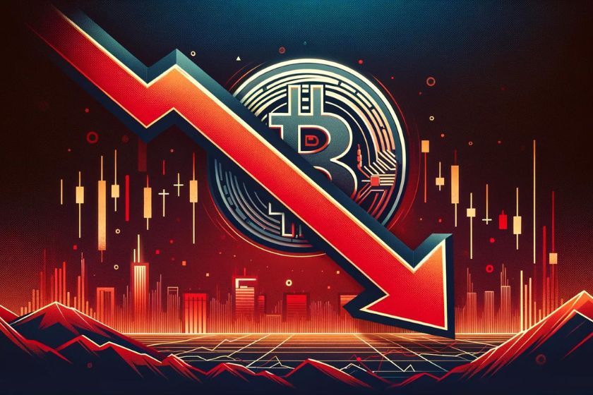 Bitcoin BTC en correction de 11 pourcent