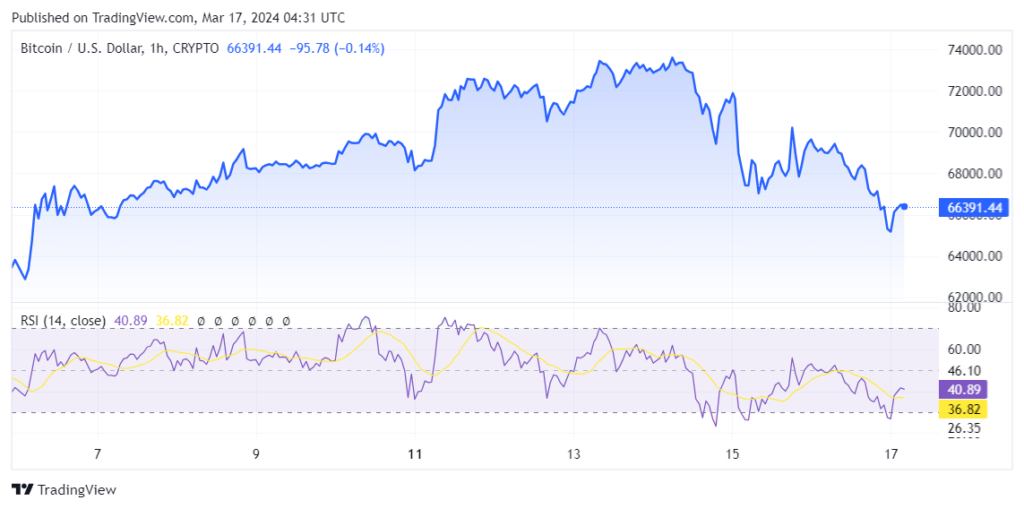 Analyse graphique du BTC après une correction de 11 % de son prix