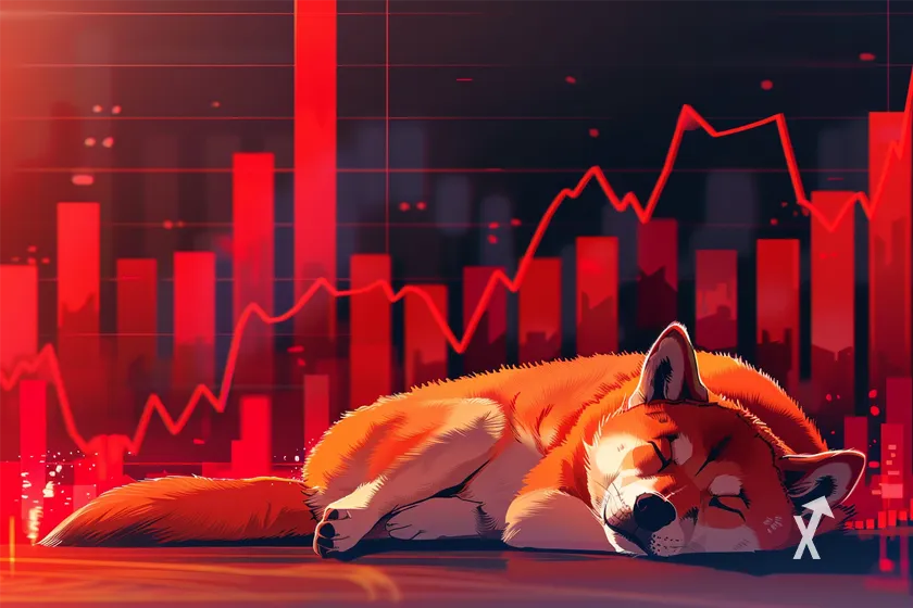 chute prix shiba inu shib