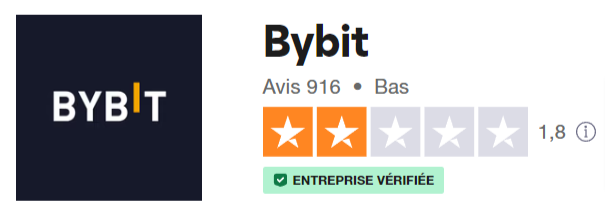 avis truspillot plateforme Bybit