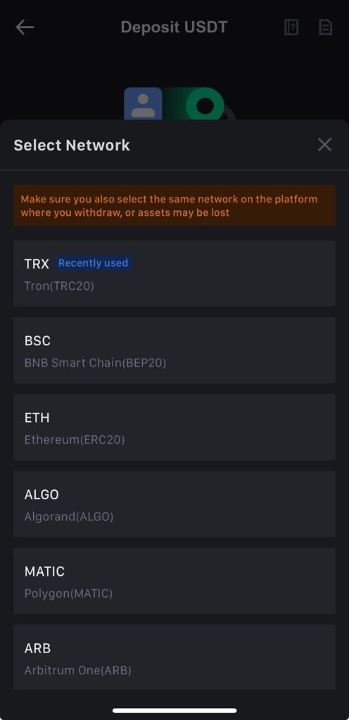 Comment Déposer des Fonds sur MEXC