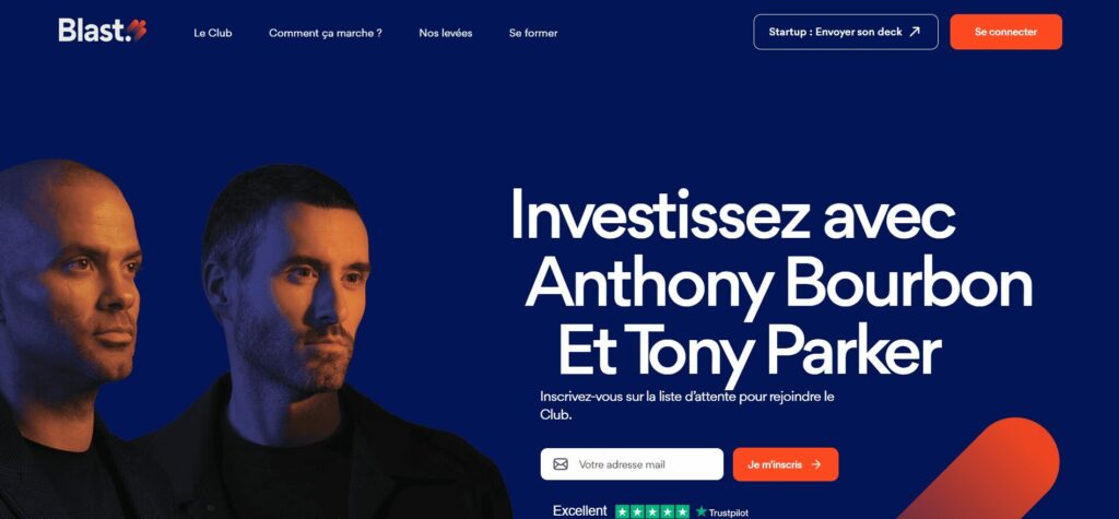 Blast Club Investissez aux cotés d'Anthony Bourbon