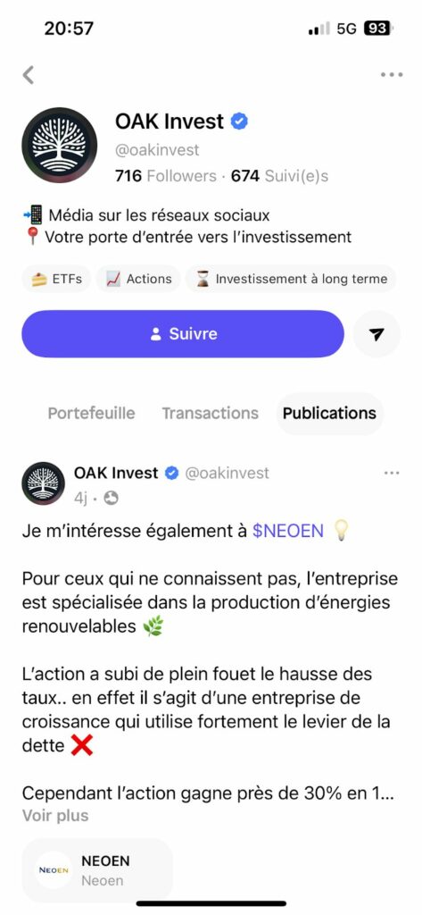 oak invest