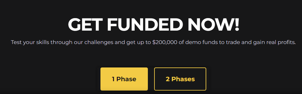 Les différents programmes et prix de Crypto Fund Trader