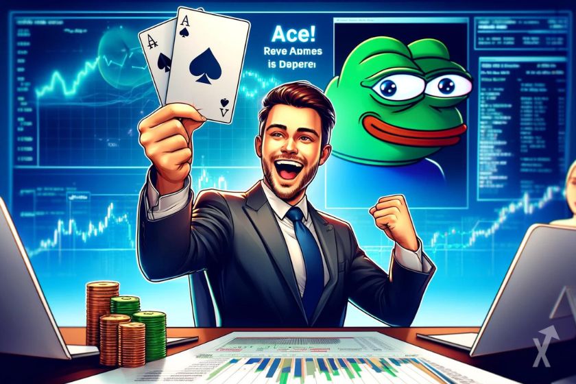 trader realise profit 42 millions 3 cryptos meme coins